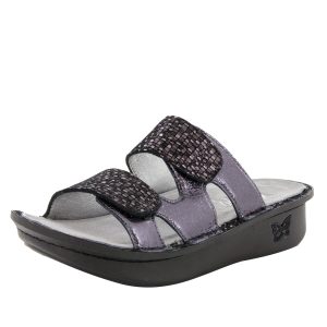 Camille Tile Me More Pewter Sandal