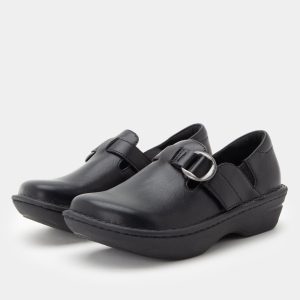 Fynn Black Nappa Shoe