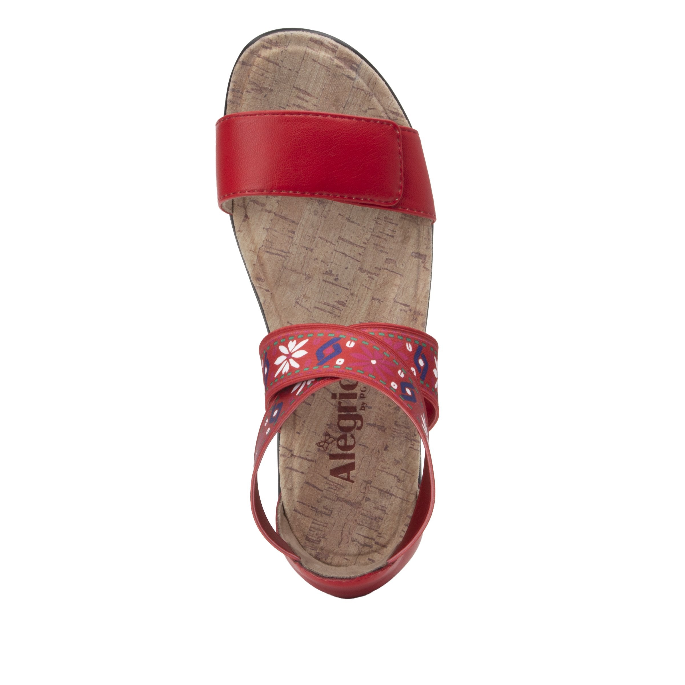 Lucia Red Sandal - Image 5
