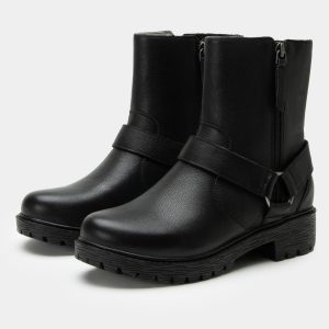 Olympia Black Bird Boot