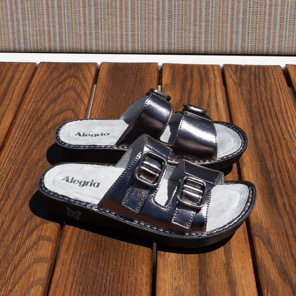Verah Pewter Power Sandal - Image 2